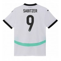 Maglia Calcio Austria Marcel Sabitzer #9 Seconda Divisa Donna Europei 2024 Manica Corta